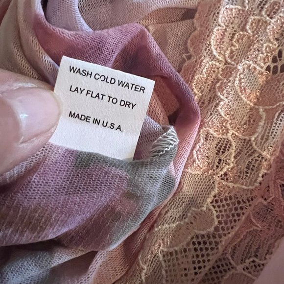 CLAIRE PETTIBONE VINTAGE ROSE ROBE SIZE S SMALL - Picture 7 of 7